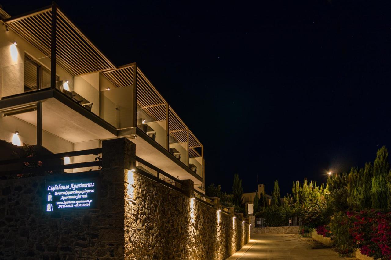 Lighthouse Apartments Stoúpa Dış mekan fotoğraf