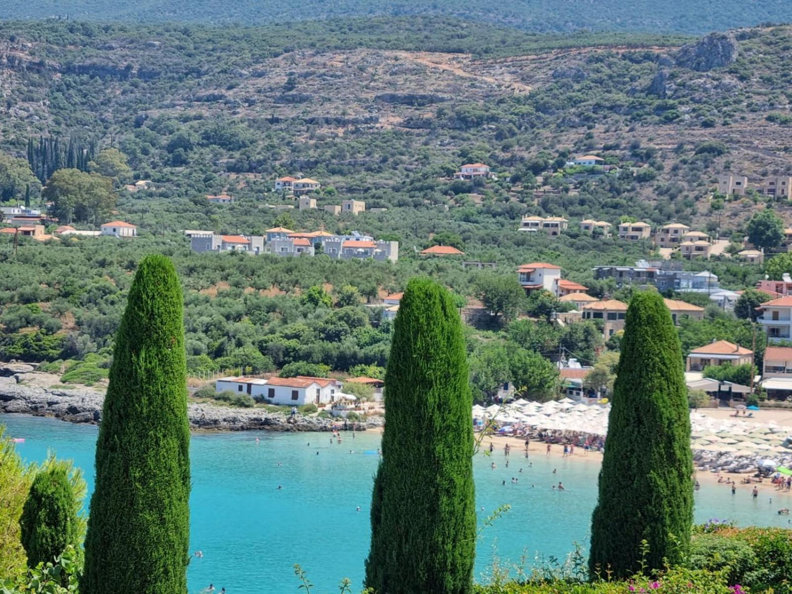 Lighthouse Apartments Stoúpa Dış mekan fotoğraf